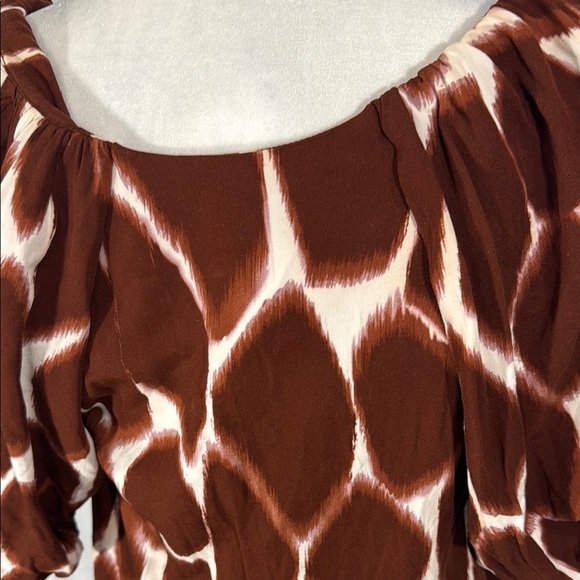 Corey Lynn Calter Giraffe Anthropology Tunic Dress Size Medium - Picture 7 of 9